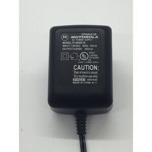 Genuine Motorola SPN4681B Power Supply AC Adapter PLM4681B Out 4.8VDC 350mA